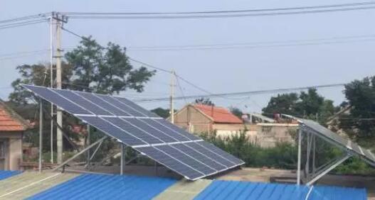 光伏陣列前后的開放空間表(圖1) 光伏陣列前后的開放空間表