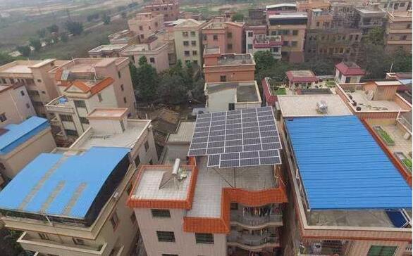 向陽這里有一個安裝光伏電源的好理由!(圖1) 屋頂光伏發電安裝圖片